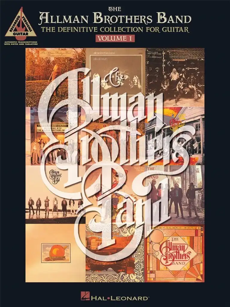 Allman Brothers Band - Vol.1 THE DEFINITIVE COLLECTION FOR GUITAR